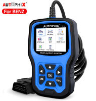 AUTOPHIX 7770 OBD2สแกนเนอร์สแกนระบบเต็มรูปแบบสำหรับ Mercedes/Benz เครื่องมือวิเคราะห์น้ำมัน /Abs/epb/bms/tpms ทำความสะอาดตรวจสอบเครื่องยนต์รหัสอ่าน ODB 2อัตโนมัติยานยนต์สะอาดรหัส Creader รถยนต์ทุกคันสากล