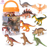 TEQIN new 10pcs Jurassic Dinosaur Figures Toys Realistic Dinosaur