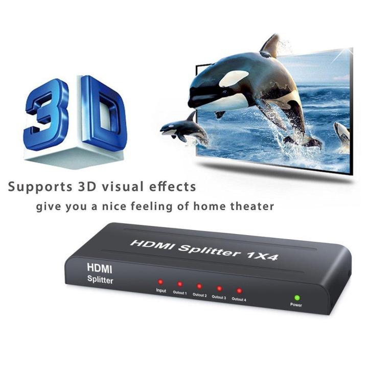 กล่องแยกสัญญาณ-splitter-รุ่น-hdmi-1-ออก-4-full-hd-1080p-3-d-verion-1-4-black