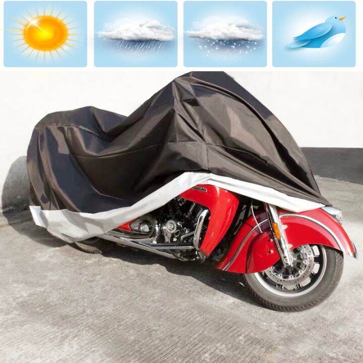 lz-motorcycle-bike-polyester-waterproof-uv-protective-scooter-case-cover-xxxl-xxxxl-chubasquero-motorbike-rain-cover