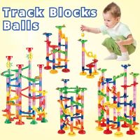 DIY Marble Run Building Blocks Maze Balls Track Slide Toys For Children Creativity Constructor Educational Toys Children Gifts