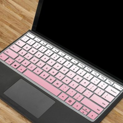 New Colorful Keyboard Cover for Microsoft Surface Pro 7 6 5 4 X Laptop 12.3 inch Silicone Keyboard Film Protector Dustproof Keyboard Accessories
