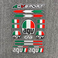 （SSKLO STORE ）AGV หมวกกันน็อคสะท้อนแสง motorcross สติ๊กเกอร์รถจักรยานยนต์ D ecals