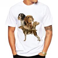 New Men German Shorthaired Pointer Collage Design Tshirt Dog Man