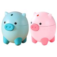 Pig Toothpick Holder Automatic Toothpick Dispenser Cute Pig Shape Pop-Up Toothpick Holder Fruit Pick Storage Box Container for Home Kitchen Restaurant forceful