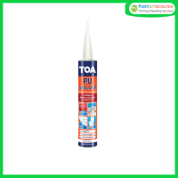 TOA  กาว PU Sealant ทีโอเอ ขนาด 310 มล. กาว พียู ซีลแลนท์ ชนิดยืดหยุ่น ใช้อุดรอยต่อ รอยรั่ว กันน้ำ  กาวPU  TOA PolyUrethane Sealant วัสดุอุดรอยต่อใช้ภายใน / นอก