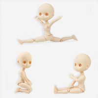 1/8 Bjd Doll Nude Body 15cm Doll Accessories 40 Joints Movable Body Ob11 Doll Girls Fashion Diy Practice Makeup Toys