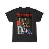 Rainbow with Ronny Dio and Ritchie Blackmore Men 39;s Short Sleeve Tee