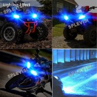 2pcs ICE BLUE 35W LED ไฟหน้ารถจักรยานยนต์สำหรับ Aprilia RXV550 2007 2008-2010 Dorsoduro 1200 2011-2014 Dorsoduro 750 2010-2013
