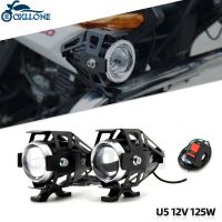 Universal Motorcycle LED Light U5 12V Auxiliary Lamp Driving headlight Tail Light For BMW K 1200R K 1200S SPORT K1200R SPORT