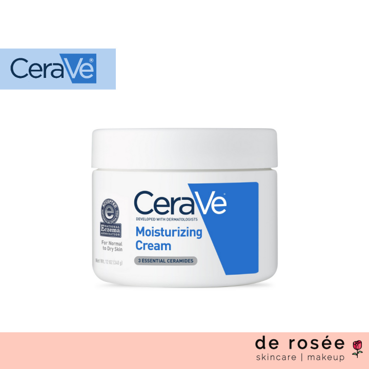 Cerave Moisturizing Cream without pump 340ml Lazada PH
