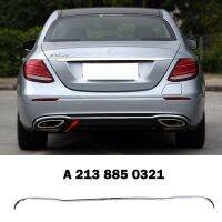 Mgs7ร้อน!!A2138850321ตัวกระจายสปอยเลอร์โครเมียมชุบกันชนท้ายโครเมียมสำหรับ Mercedes Benz E Class W213 E200 E350e E220d