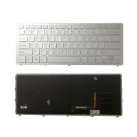 New For SONY VAIO SVF14N Series SVF14N13CXB SVF14N16CXB SVF14N21CXB Silver English US Laptop Keyboard Backlit Basic Keyboards