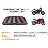 ตัวกรองอากาศมอเตอร์ไซค์ HONDA CB650R CBR650R CB 650R CBR 650 R 2019-2022