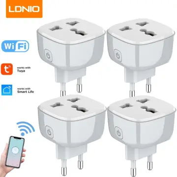 Mini Smart Plug, Smart WiFi Plug, UseelinkSmart Outlet, Compatible with Alexa and Google Home, Wireless Smart Plug with Timer Function App Remote