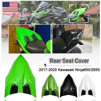 Z650 Ninja650ฝาครอบที่นั่งด้านหลังฝาครอบแต่งรถสีเขียวสีดำสำหรับ Kawasaki Ninja Z 650 2017 2018 2019 2020