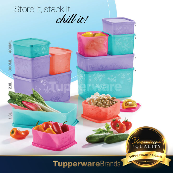 Tupperware Snowflake Kitchen Canisters