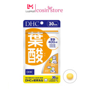 Viên uống cho mẹ bầu DHC Axit Folic gói 30 viên 30 ngày dùng của Nhật