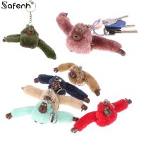 Women Cute Girl Plush Fur Monkey Key Chain Orangutan Keychain On Pant Bag Car Trinket Female Toy Jewelry Wedding Party Doll Gift