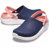 Crocs LiteRide Clog สีกรมโอรส Size W6--- W9 สำหรับ ผู้หญิ่ง รองเท้าใส่สวย ใช่ดีใช่ทน ทันสมัย กำลังฮิต ใส่เที่ยวทะเล/เล่นน้ำ เบานุ่มสบาย คลายปวด