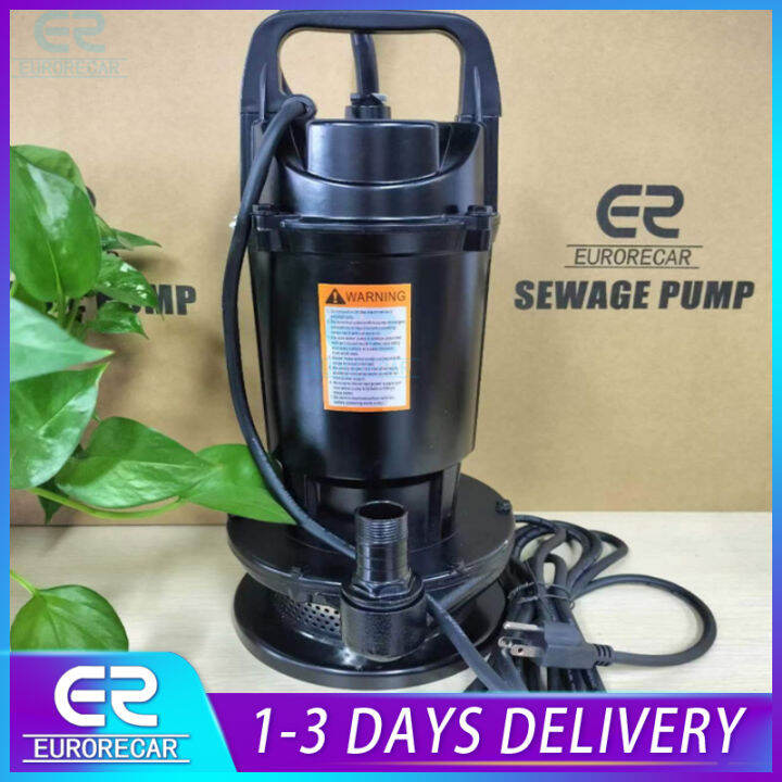 EURORECAR 1 inch 25mm multifunction submersible pump 220V 60Hz heavy