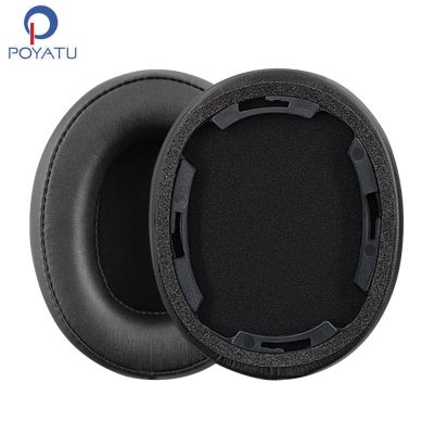 POYATU SR50BT Ear Pads Headphone Earpads For Audio-Technica ATH-SR50BT Earpads Headphone Ear Pads Earmuff Replace Cushion Cover