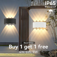 Led Wall Light Interior Lamps 110v 220v IP65 Waterproof Bathroom Home Outdoor Bedroom Garden Bedroom Decoration Wall Lamps