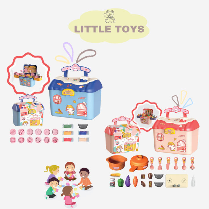 little-toys-ชุดห้องครัวเด็ก-เครื่องครัวเด็ก-ชุดครัวของเล่น-ของเล่นเด็กครัว-ชุดครัวของเล่นเด็ก-พร้อมส่ง