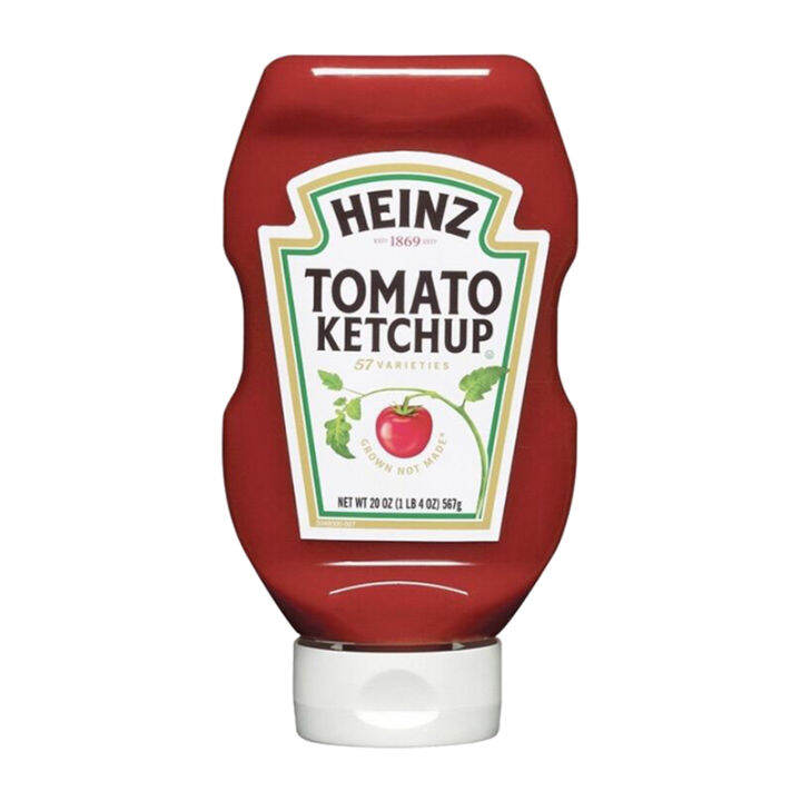 [L Mart] Heinz Tomato Ketchup 20oz (Carton Of 12) | Lazada Singapore