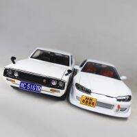 ของเล่นเด็กผู้ชายแสดงผลแบบคงที่สำหรับเก็บรถโลหะผสม GT-R R34 S15แบบหล่อจากอัลลอย