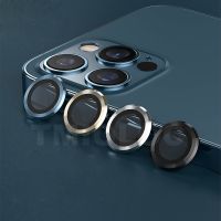 เคสโทรศัพท์ Qiqi สำหรับ iPhone 14 Pro Max,กระจกตัวปกป้องกล้องถ่ายรูปเลนส์ด้านหลังสำหรับ iPhone 13 11 12 Mini 14 Plus 14Pro เลนส์โลหะกล่องใส่แหวนคลุมทั้งหมด
