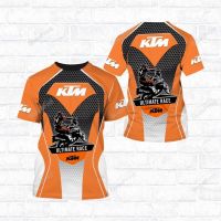 xzx180305    cool red bull mens ktm racing short sleeve 3d all over print size s-3xl