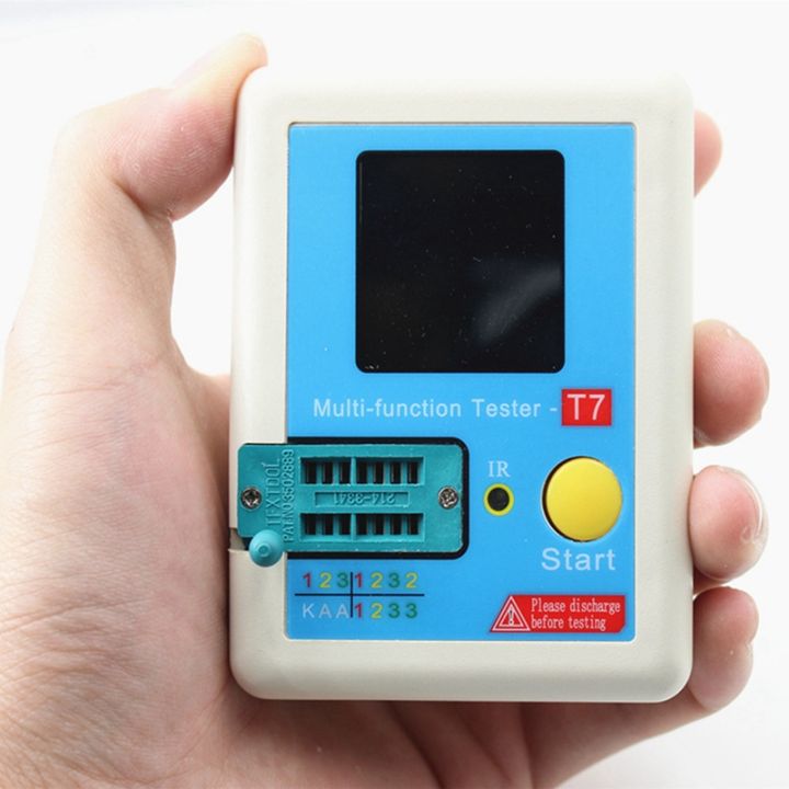 lcr-t7-new-transistor-tester-tft-diode-triode-capacitance-meter-lcr-esr-meter-multifunction-tester-multimeter