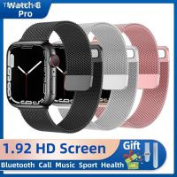 ❃✥ Cool Men Smart Watch Series 8 Sport Smartwatch Stainless Steel Magnetic Strap Digital Watches Man Digital Watch Connected Phone