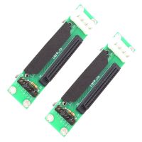 2X SCSI SCA 80Pin to 68Pin Female Ultra SCSI II/III LVD-SE Adapter SCSI 80-68 Card