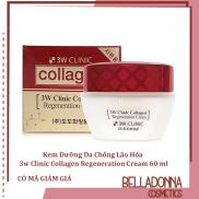 HCMKem Dưỡng Da Chống Lão Hóa 3w Clinic Collagen Regeneration Cream 60 ml