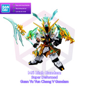 7-11 12 VOUCHER 8%Mô Hình Gundam Bandai SD 002 Guan Yu Yun Chang V Gundam