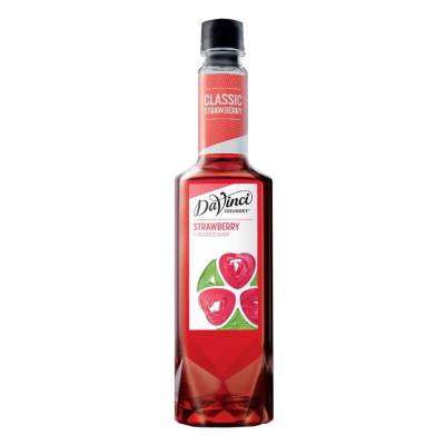 GL-น้ำเชื่อม ดาวินชี่ สตรอว์เบอร์รีไซรัป DVC Strawberry Syrup 750 ml.