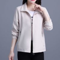 ∏ 2023 New Fashion Korean Short Trench Coat Loose Collar Windbreaker Female Outerwear