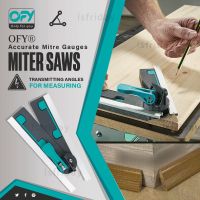 OFY Accurate Mitre Gauges for Mitre Saws Right Angle Ruler Protractor Measuring Tool Corner Measure Angle Ruler for Mitre Saws