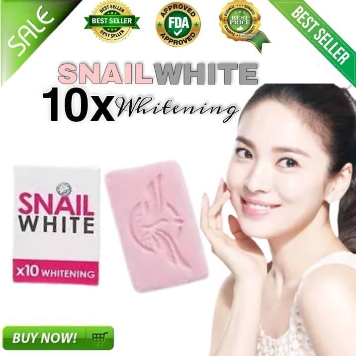 Authentic & Effective Snail White 10x Whitening / Acne Soap From
