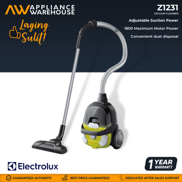 Electrolux Z1231 220240v CompactGo Bagless Vacuum Cleaner [Appliance