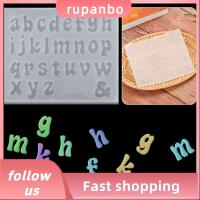 RUPANBO039392692 จี้ เครื่องมือการผลิต คริสตัล DIY หัตถกรรม แฮนด์เมด ซิลิกาเจล แม่พิมพ์ซิลิโคนตัวอักษร แม่พิมพ์ตัวเลข แม่พิมพ์เรซินตัวอักษร