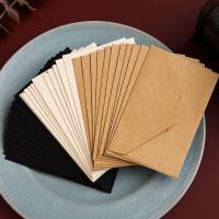 20pcs/lot Black White Kraft Paper Envelopes Vintage European Style Envelope for Business Card Invitation Back To School