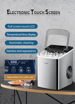 Electric Ice Cube Maker Machine Navy Blue