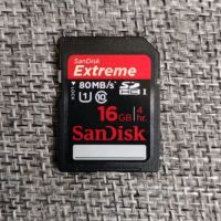 Sandisk การ์ดหน่วยความจํา SDHC 16GB 80Mbs U1 ของแท้