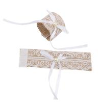 100Pcs Lace Napkin Ring Buckle,Natural Jute Table Chair Burlap Napkin Ring,Wedding Banquet,Party Decoration Supplies