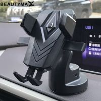 BEAUTYMAX Car Holder For Phone in Car Dashboard Mount Clip Cell Holder No Magnetic Mobile Phone Stand Support Smartphone GPS