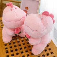 ของเล่นไดโนเสาร์จำลองน่ารักสร้างสรรค์ตุ๊กตายัดไส้ Boneka Mainan จำลองสำหรับเด็กสะดวกสบายสำหรับเด็กของขวัญ