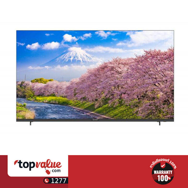 SHARP UHD 4K Smart TV 55 นิ้ว รุ่น 4TC55CJ2X Lazada.co.th